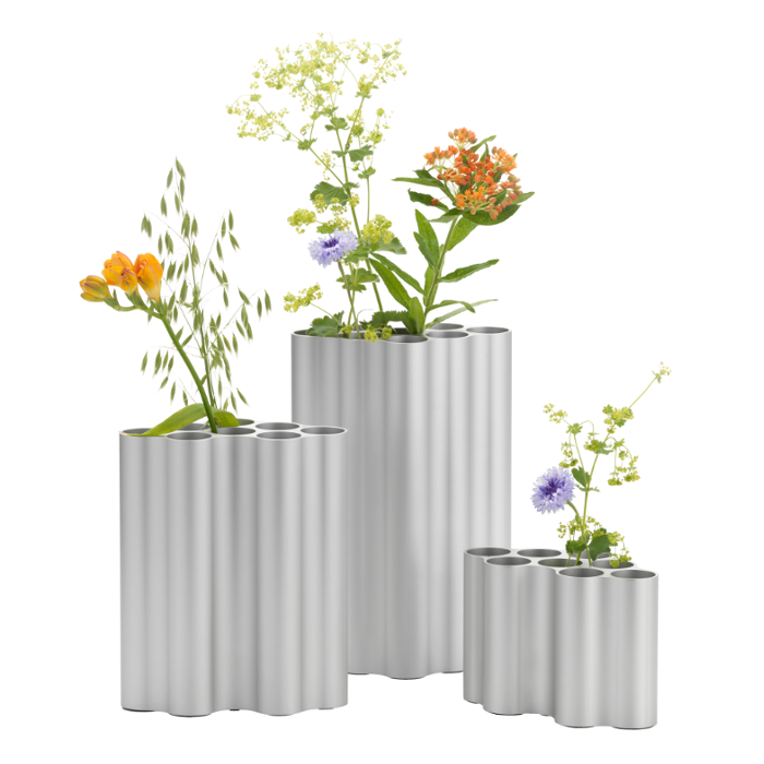 Vitra Ronan & Erwan Bouroullec Vase medium, light silver