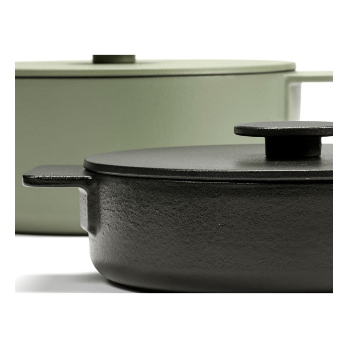 Serax - Surface Cast Iron Pot - Black - 1L
