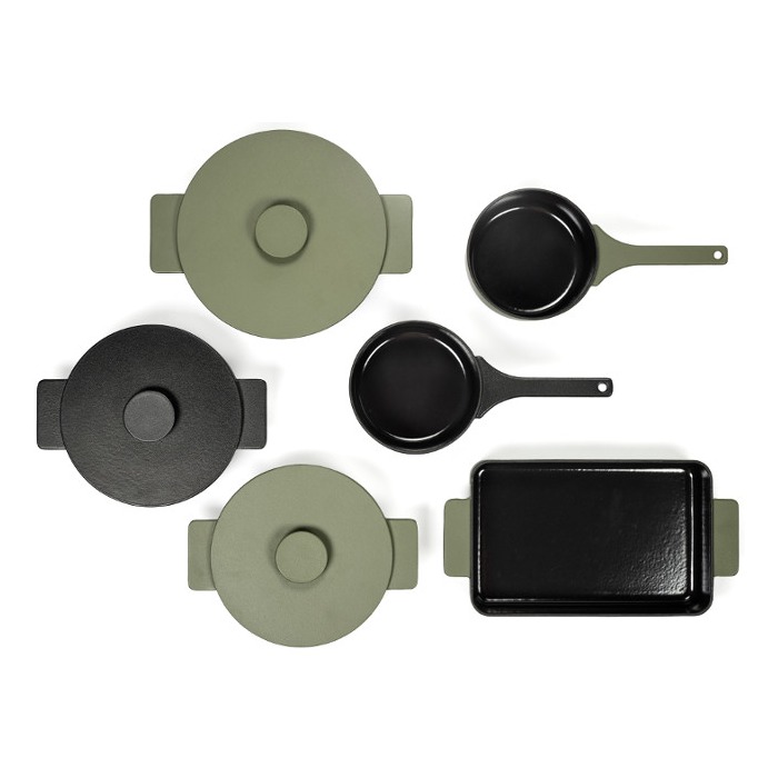 Assiette Surface M camogreen Ø24 cm