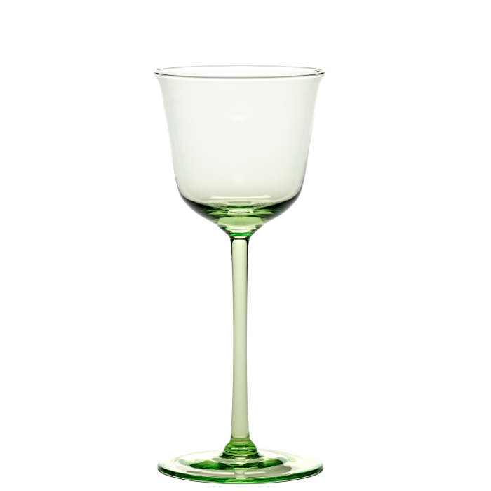 Demeulemeester - SERAX glasservies Witte wijnglas cl groen