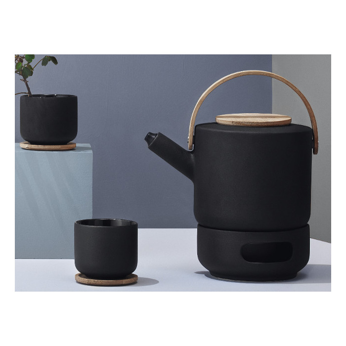 kapsel te veel Prelude Stelton Theo theepot warmer