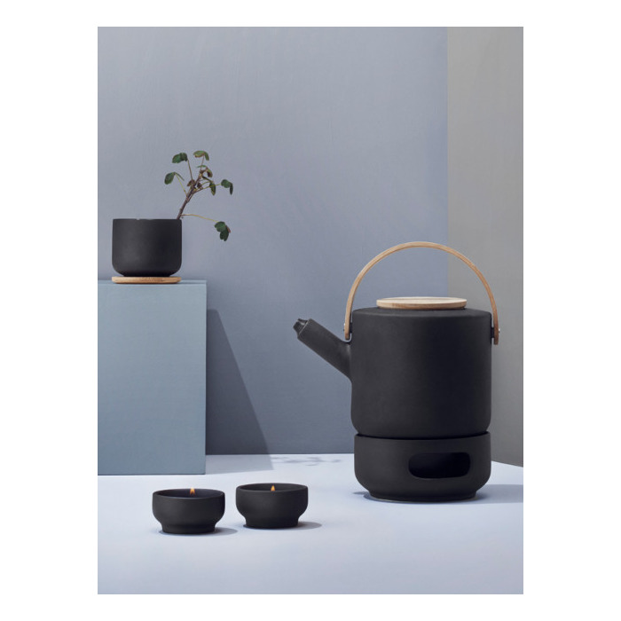 kapsel te veel Prelude Stelton Theo theepot warmer