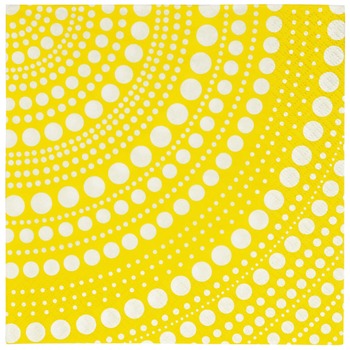 iittala_Kastehelmi_paper_napkin_33cm_lemon_Bohero.JPG